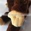 very soft material high quality custom brown plush animal monkey toy doll
