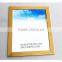 cheap beautiful golden plastic framed wall mounted dressing table mirror