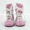 Hot sale pink boots custom make american girl doll shoes for 18 inch dolls