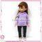 Popular 18 inch nude fashion handmade craft silicone baby doll