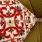 China stock seat cushion covers, hand 100%cotton canvas towel embroidery decorative covers