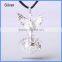 Mexican Copper Angel Wings Cage Musical Sound Bell Ball Hollow Chime Magic Box Pregnancy Necklace Pendant BAC-M010