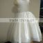 Baby Girls Party Wear Dress White Satin Fabric Child Dresses Of Party For Grils Of 10 to 15 Years