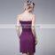 Hot selling Maxi dress strapless Sleeveless Slim Hipadies Dress Y165