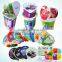 aluminum foil container paper lid