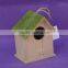 cheap handmade christmas wooden carved bird house