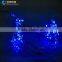 Real factory blue color led christmas star string lights