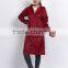 One piece industry OEM long waterproof raincoat with adjust hooded