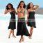 Women's Bustier Strapless Dress Beach wear