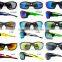 Hot selling fashion style plastic sports sunglass, new PC lens glasses for double injection                        
                                                Quality Choice