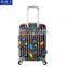 Cute Girls Beautiful Pattern Full Printed Hard Luggage Woman Luggage