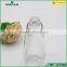 clear glass face lotion bottle with pump sprayer