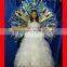 Wireless DMX512 Lyrical Dance Costume Dress, LED Ballroom Dance Dress