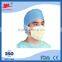Hot sale blue PP disposable medical decor dust doctor surgical face mask
