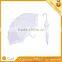 Children's Girls Ruffle Parasol Frilly Umbrella Sunshade White