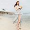 JPSKIRT1605044 2016 Newest Cheap Ladies V-neck Long Beach Dress