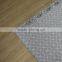2016 new arrival curved shape 100% Polyester Linen Like Jacquard Window Curtain fabric