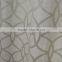 New arrival 100% Polyesterhigh taste circle design Linen Like Jacquard Curtain fabric
