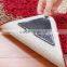 New arrvial 4X Rug Carpet Mat Grippers Non Slip Anti Skid Reusable Washable Silicone Grip