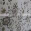 2015 Newest curtain design flower printed window curtain fabric meeting room