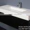 wall hung acrylic solid surface resin bathroom wash basin/artificial stone basin sinks