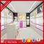modern wood glass acrylic cosmetic shop layout interior design