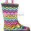2016 gum boots for children with loop fashion wellington boots kids rain boots