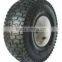 high quality wheelbarrow rubber wheel 400-8 PU