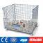 Custom Stackable Wood Pallet Stack Nest Container Warehouse Storage Bin