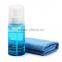 120ml professional cleaning solution with 30*30 cleaning cloth LCD screen cleaning kit