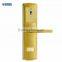 Card operated hotel electric mortise lock