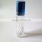 China glass packaging 10ml blue roll on glass bottle