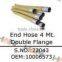 END HOSE 4 MT. DOUBLE FLANGE OEM 10006573 Concrete Pump spare parts for Schwing stetter Putzmeister