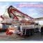 SHANDONG HONGDA Truck Mounted Concrete Pump Boom Length 45m HOWO Chassis