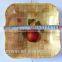 Round Handcraft fruit Lifestyle Bamboo plate and bowl Wooden Cute Designer