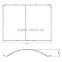 Aluminum Frame And Tension Fabric Portable Backdrop