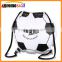 New football custom drawstring bags supplier