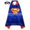 Wholesale superhero capes/custom adult superman capes and masks/party costumes masks