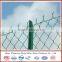 PVC or Galvanized chain link wire mesh garden fence