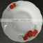 Domestic porcelain dish plate , domestic porcelainware , white porcelain plate