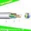 300/500V h05vv-f 3g1.5mm2 power cords with color coded cores
