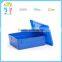 2016 colorful export north America food grade storage box plastic