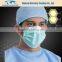 Non Woven Fabric 3 Ply Ear-loop Colorful Disposable Face Masks Or With Tie