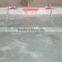 Fountain outdoor hot tub swim spa pool with color fall