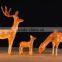Christmas lights 3D acrylic deer motif light