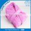 Fashion soft assorted color mocrofiber bathrobe