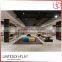 Floor Standing Metal Frame Plywood Made Shoes Shop Display Stand