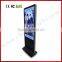 46 inch rolling caption full hd digital totem advertising display stand kiosk