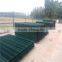 Metal Welded Wire Fence 3D profiled green powder coating Welded Wire Fence Gate panel mesh size 50 x 200 mm