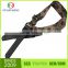 wholesale fashion high quality new premium leather ends sublimation woven guitar belt straps for promoting